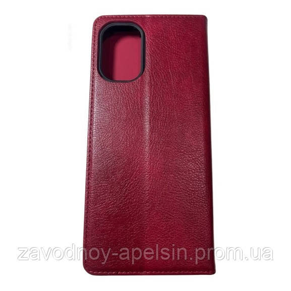Чохол книжка Motorola Moto G06 Шкіряний (червоний) Одеса - фото 3