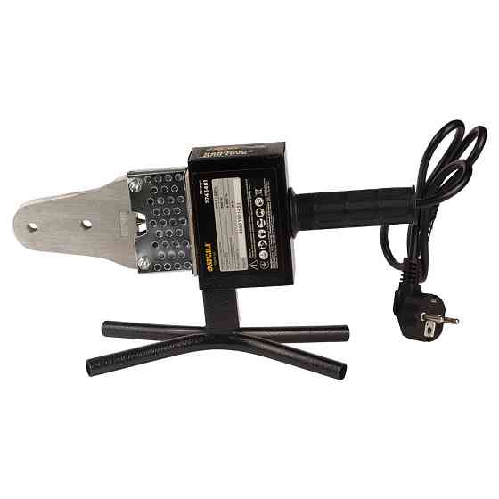 Паяльник для пластикових труб 600 Вт 20-32мм металевий кейс SIGMA (2743481) Київ