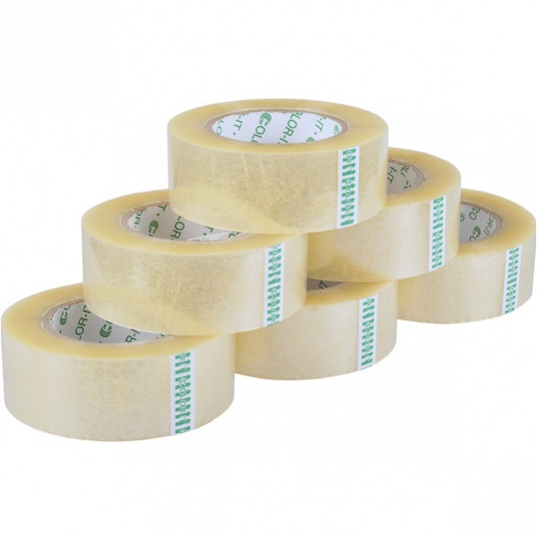 Скотч пакувальний 45 мм 6 шт Київ - фото 1