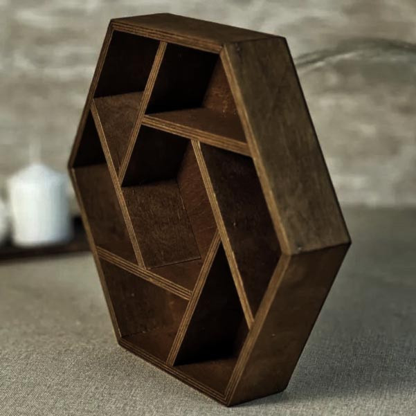 Менажница деревянная 