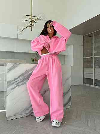 Женский прогулочный костюм двойка: кофта и штаны турецкая двунитка Одесса