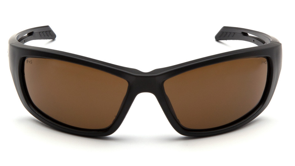 Захисні окуляри Venture Gear Tactical Howitzer Black (bronze) Anti-Fog, коричневі в чорній оправі Запоріжжя - фото 3