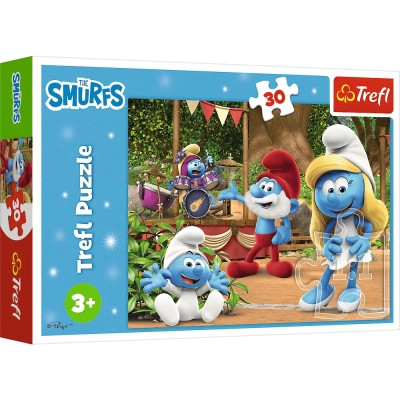 Пазл Trefl The Smurfs Смурфет и Смурфики 30 элементов (5900511183122) Винница - изображение 1