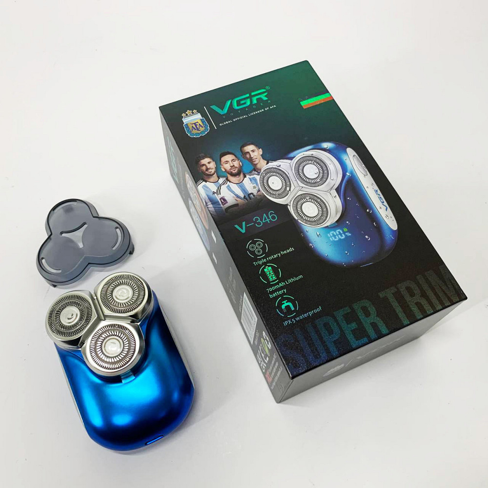 Бритва професійна для гоління VGR, Вологостійка електрична бритва, Бритви електричні NH-23 Львів - фото 9