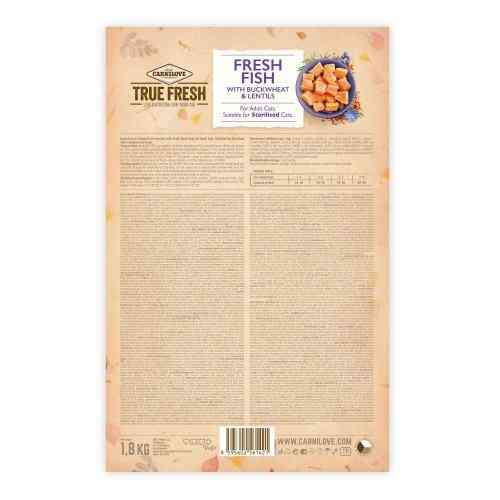 Корм сухой Carnilove True Fresh Cat Fresh Fish для взрослых кошек с рыбой 1,8 кг Киев