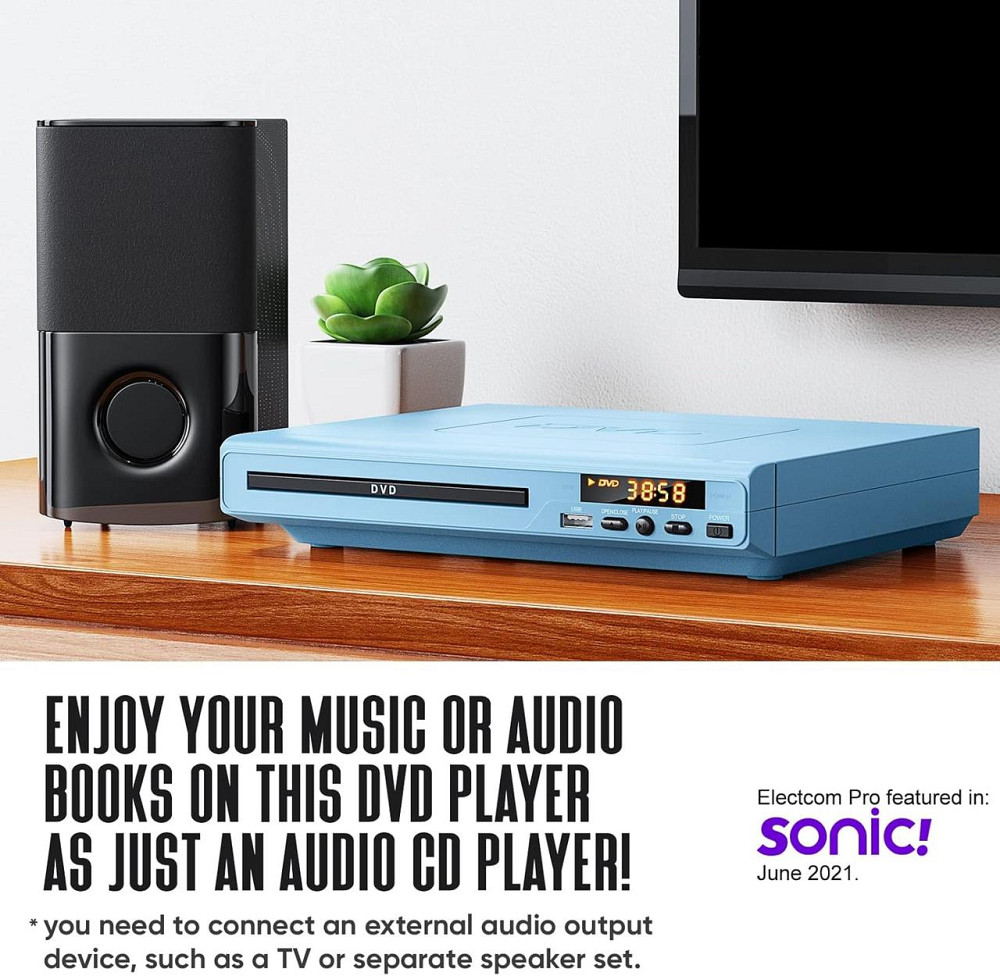 УЦЕНКА! DVD-проигрыватель Electcom Pro для телевизора с выходом HDMI и RCA Днепр - изображение 10