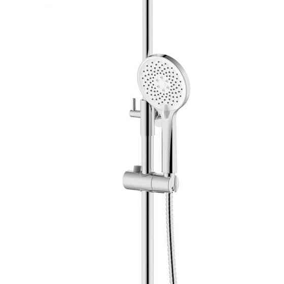 Душевая система с изливом Qtap Taurus на три потребителя QTTAU111CRM45665 Chrome Киев