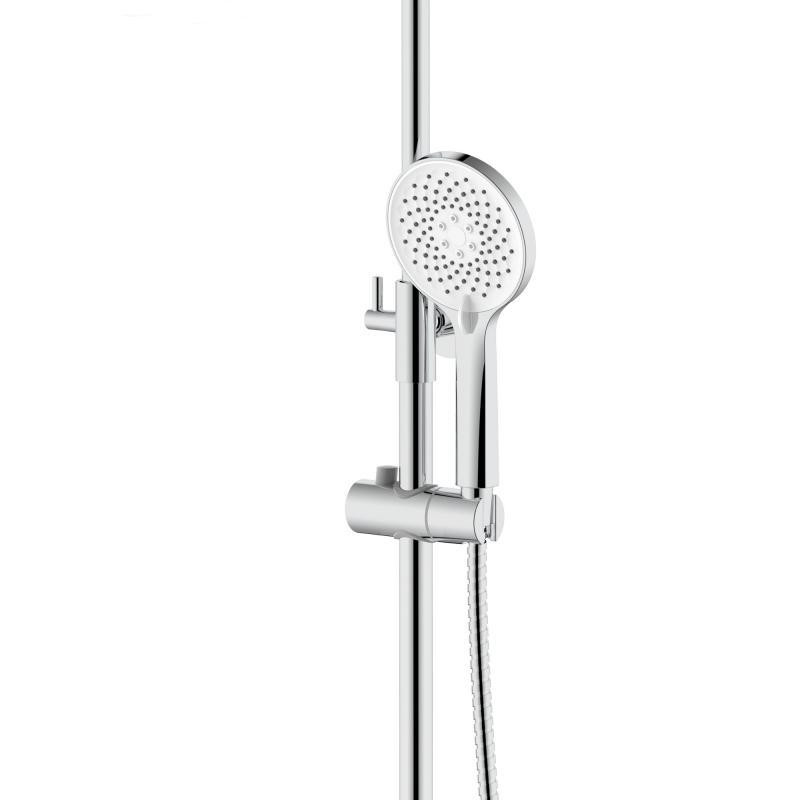 Душевая система с изливом Qtap Taurus на три потребителя QTTAU111CRM45665 Chrome Киев - изображение 5