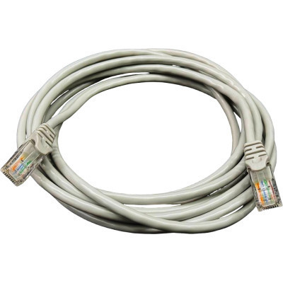 Патч-корд 3м UTP cat.5e, CU, 24AWG, gray GEAR (GPC-UTPCURJ45-3G) Вінниця - фото 2