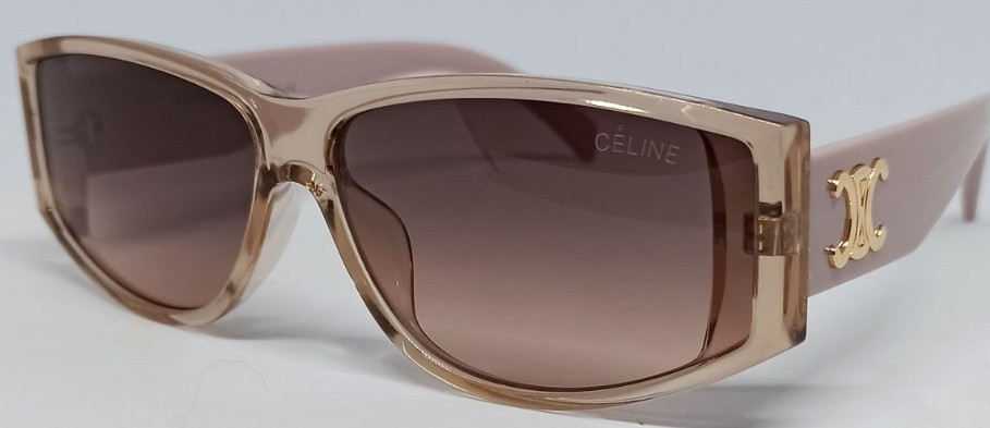 Брендові коричневі з рожевим жіночими трендовими окулярами від сонця градієнт. Київ - фото 8