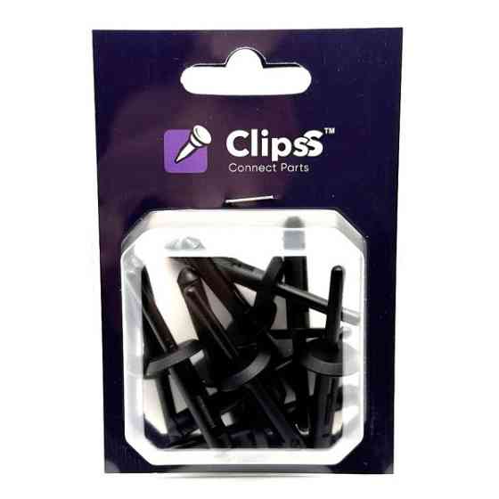 Кліпса-заклепка Clipss 0201 — GM, Chrysler, Ford, Jeep, BMW | 6500911, N803043-S, 14063981, 2151750 Ковель