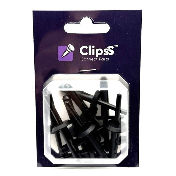 Кліпса-заклепка Clipss 0201 — GM, Chrysler, Ford, Jeep, BMW | 6500911, N803043-S, 14063981, 2151750 Ковель - фото 1