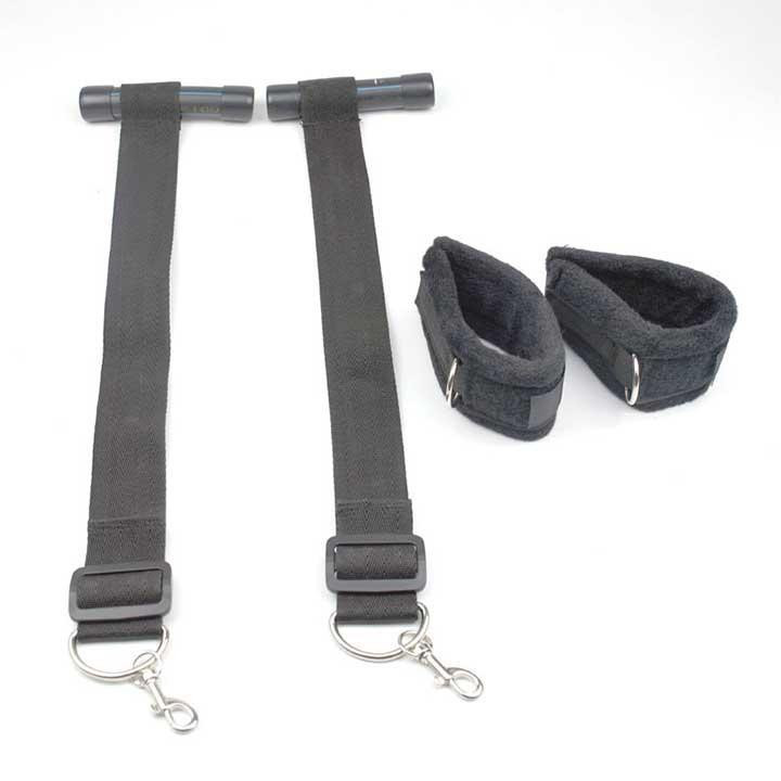 БДСМ підвіски на двері з наручниками Sportsheets Door Jam Cuffs — Садо-мозо Вінниця - фото 4