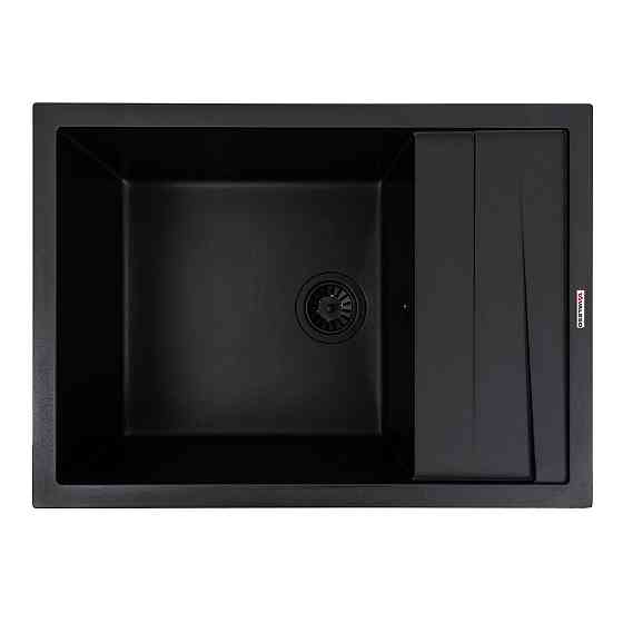 VALESO Кухонна мийка гранітна матова 7050 CASCADA VALESO чорна Киев