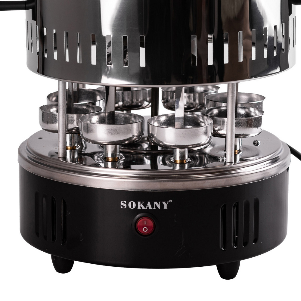 Електрошашличниця вертикальна Sokany SK6113 на 8 шампурів 1500 Вт Київ - фото 4