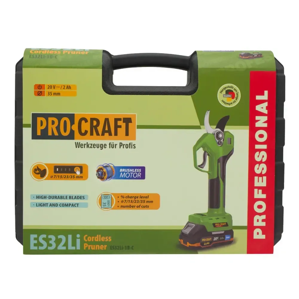 Акумуляторний секатор Procraft ES32Li (з 1 акб) Коломия - фото 2