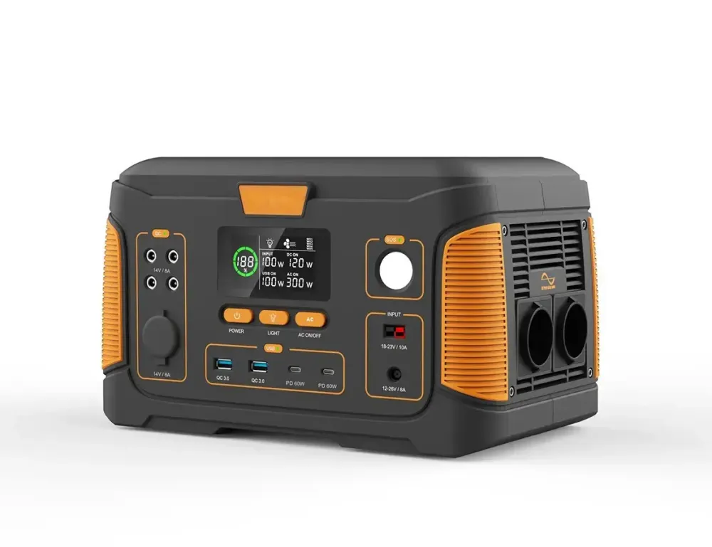 Портативная электоростанция WX1438, 650W (171 000 мАч), USB, Type-C, DC, 2 розетки, фонарь Коломия - фото 2