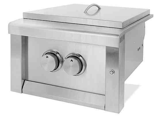 Двойная встроенная конфорка с крышкой GRILLI 888004 Код: 012579 Ровно