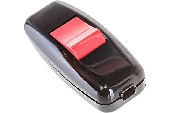 Вимикач навісний чорний/червоний Lezard Харків