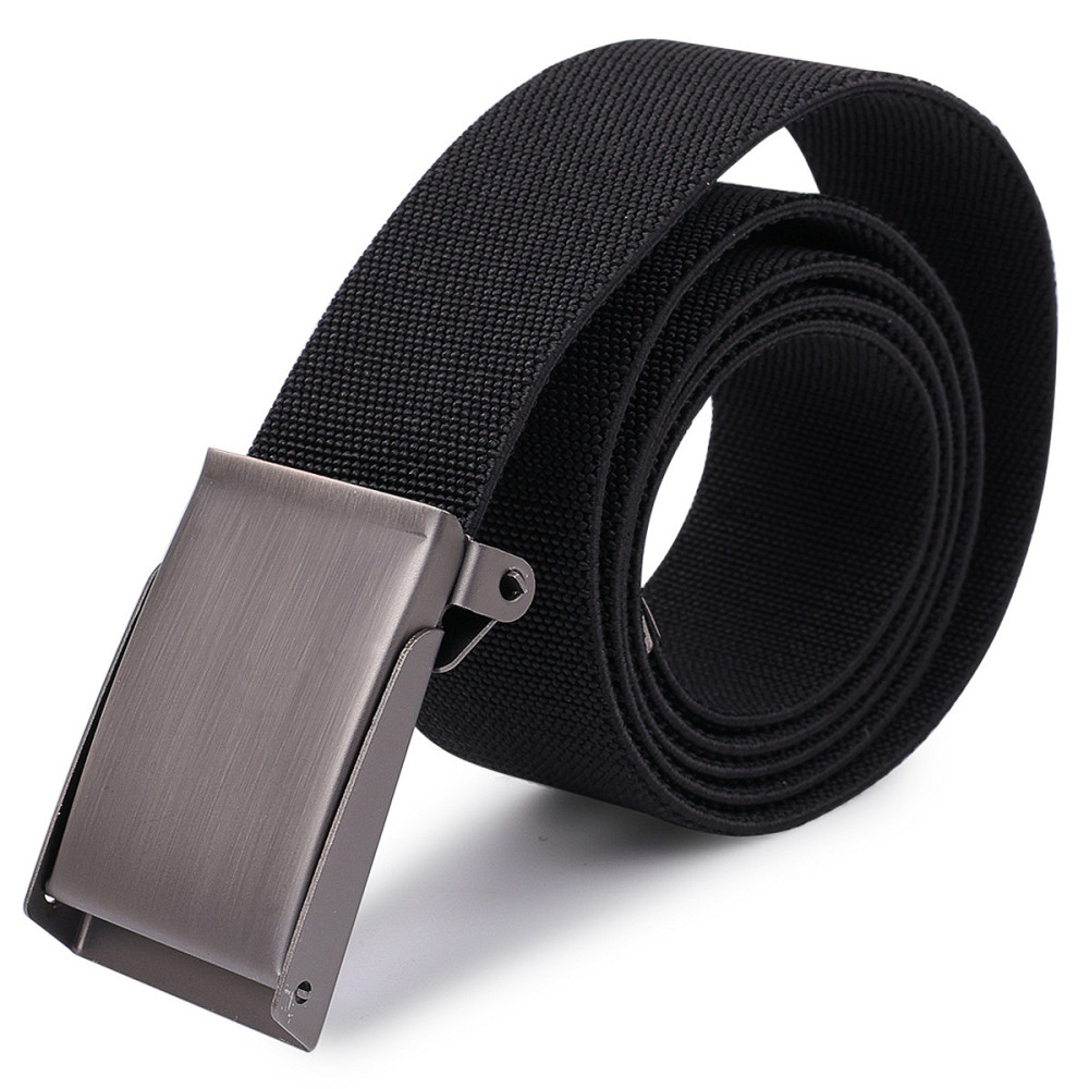 Текстильный ремень для мужчин Vintage 20579 Черный Киев - изображение 2