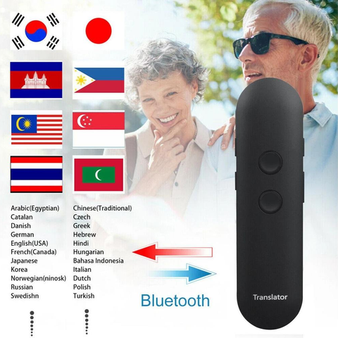 Голосовой электронный переводчик AI Translator T4 800мАч (Черный) Винница - изображение 10