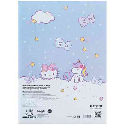 Білий картон Kite A4 Hello Kitty 10 аркушів (HK24-254) Вінниця