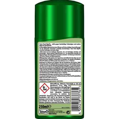 Засіб Tetra Pond AlgoFin для ставка для боротьби з ниткоподібними водоростями, 250 мл на 5000 л Київ