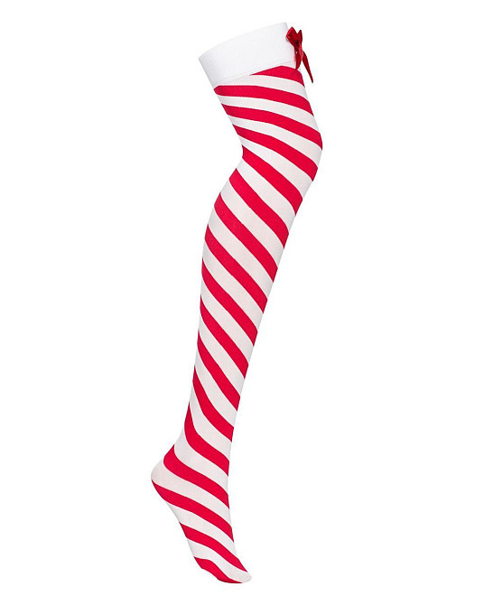 Панчохи Obsessive Kissmas stockings S/M Sex Aura Київ - фото 2