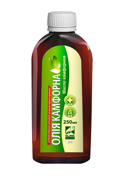 Масло Камфорное 250 г (камфорное масло) Винница - изображение 1