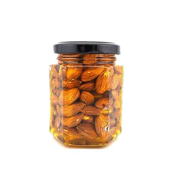 Мед с миндалем 240 грамм Одесса