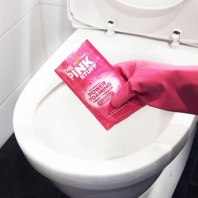 Засіб для чищення унітазу The Pink Stuff Пінний порошок 3 х 100 г (5060033821664) Вінниця - фото 2