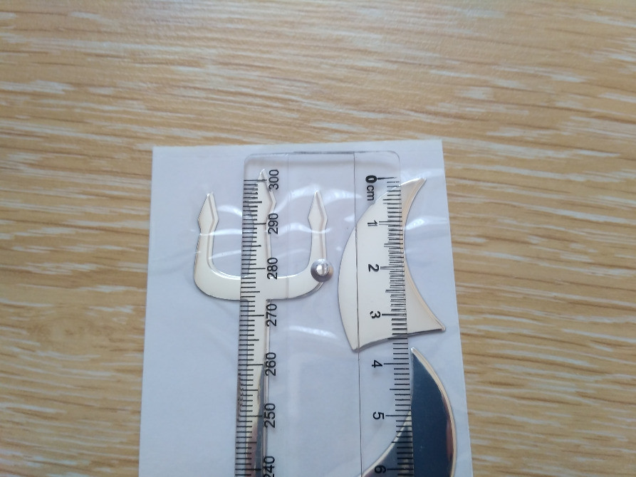 Наклейка опукла на значок авто Київ - фото 8