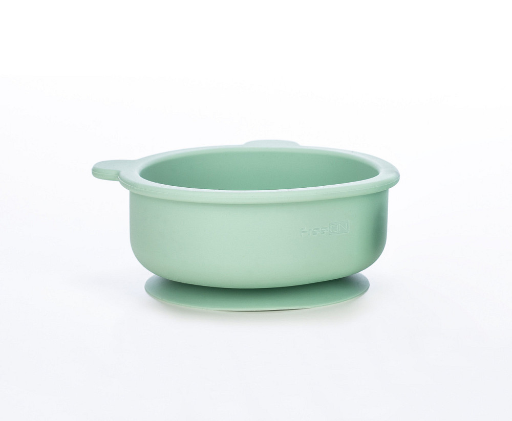 Силіконова миска дитяча FreeOn  Lion, mint Киев - изображение 2