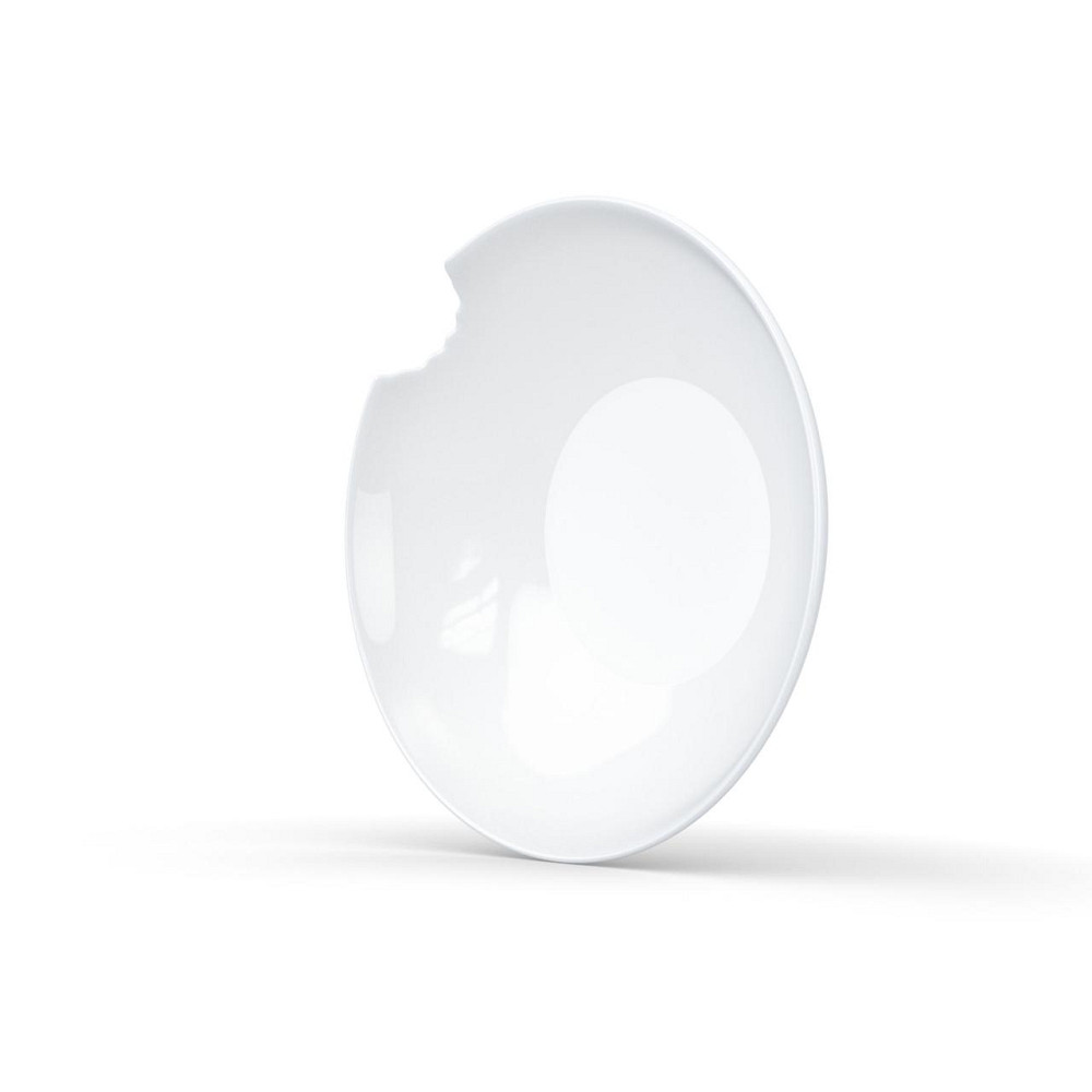 Набор из двух надкусанных мелких тарелок Tassen, 18 см, фарфор Ровно - изображение 4