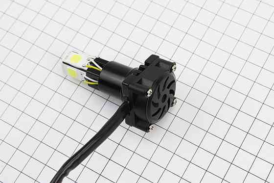 Лампа фари діодний LED-5 SUPER універсальна (к-кт різних кріплень), з стабілізатором + стробоскоп Київ