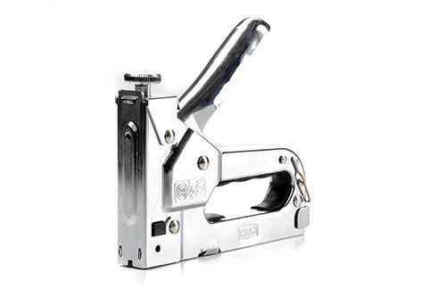 Степлер пружиний для скоби 4-14 мм сталевий корпус, регулювання удару Харків