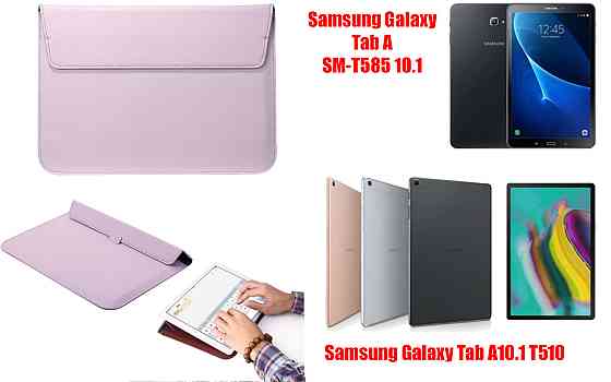 Чехол-конверт VitoCase для Samsung Galaxy Tab A T585, T510, с функцией подставки для планшета Фиолетовый Киев