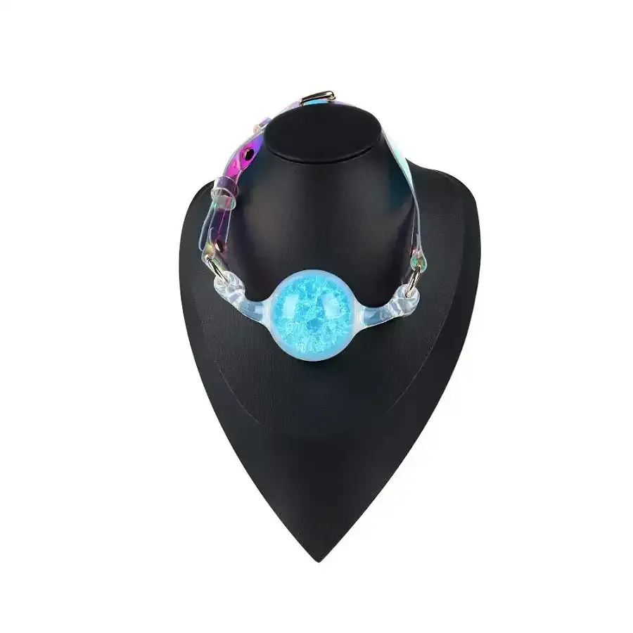 Кляп Liebe Seele Crystal Ball Gag - Blue (Large Ball) Львов - изображение 4