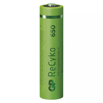 Акумулятор Gp AAA 65AAAHCE-EB2 Recyko 650 mAh * 2 (65AAAHCE / 4891199186677) Вінниця - фото 2