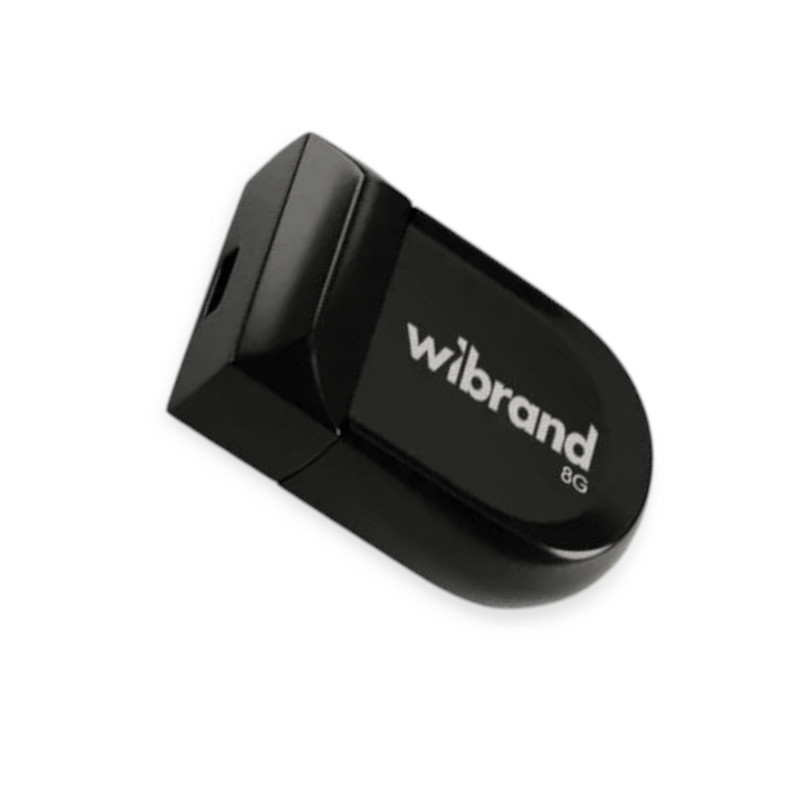 Флешка USB 2.0 8Gb Scorpio mini black Wibrand Мукачево - изображение 1