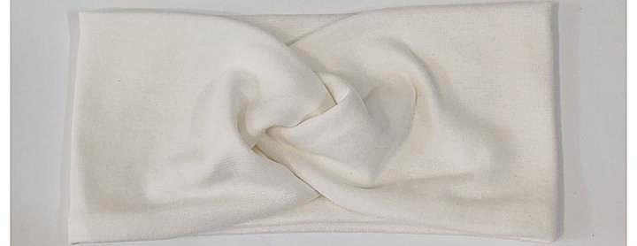 Пов'язка жіноча для спорту молочна Київ - фото 1