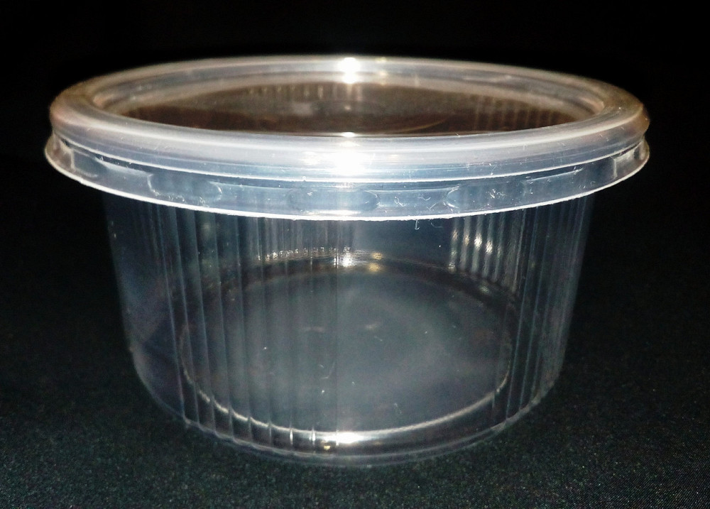 Банка с крышкой 0,340 л Одноразовая пластиковая упаковка Флексопринт Павлоград - изображение 1