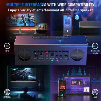 Акустическая система Fifine A22 Gaming RGB Black (A22) Винница