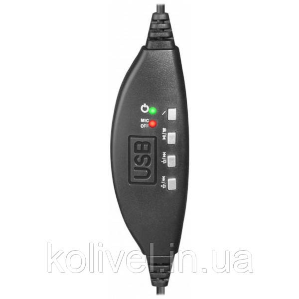 Навушники з мікрофоном Defender Gryphon 750U USB чорні (63752) Киев - изображение 3