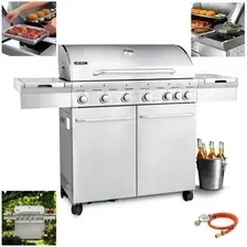 Гриль Grill węglowy Yoer SteakKing GG02S 6+1 Киев - изображение 1