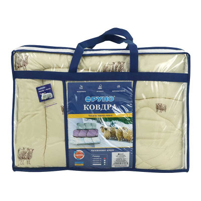 Одеяло Руно Шерстяное Sheep в микрофибре 172х205 см (316.52ШУ_Sheep) Винница - изображение 4