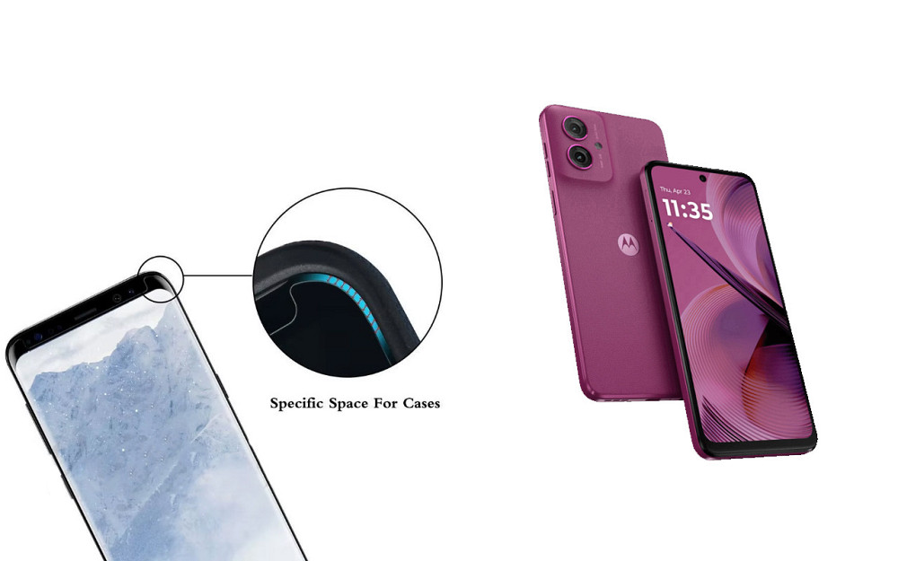 Захисне скло HyperGlass Pro для Motorola Moto G55 – максимальна чутливість та захист Київ - фото 3