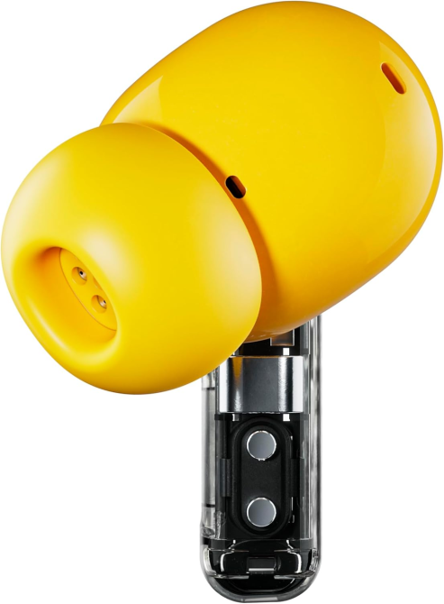Бездротові навушники Nothing Ear (a) Yellow Hi-Res активне шумозаглушення 45 дБ Bluetooth 5.3 жовті Київ - фото 7