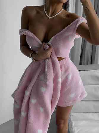 Жіноча тепла піжама, трійка Одеса