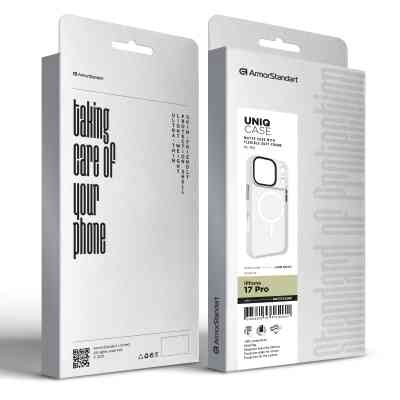 Чохол до мобільного телефона Armorstandart Uniq MagCase Apple iPhone 17 Pro Matte Clear (ARM86269) Вінниця